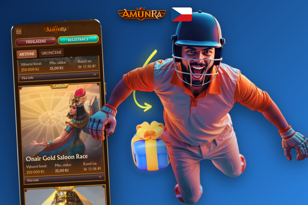 Úspěšná instalace AmunRa Casino android app s biometrickým přihlášením na obrazovce