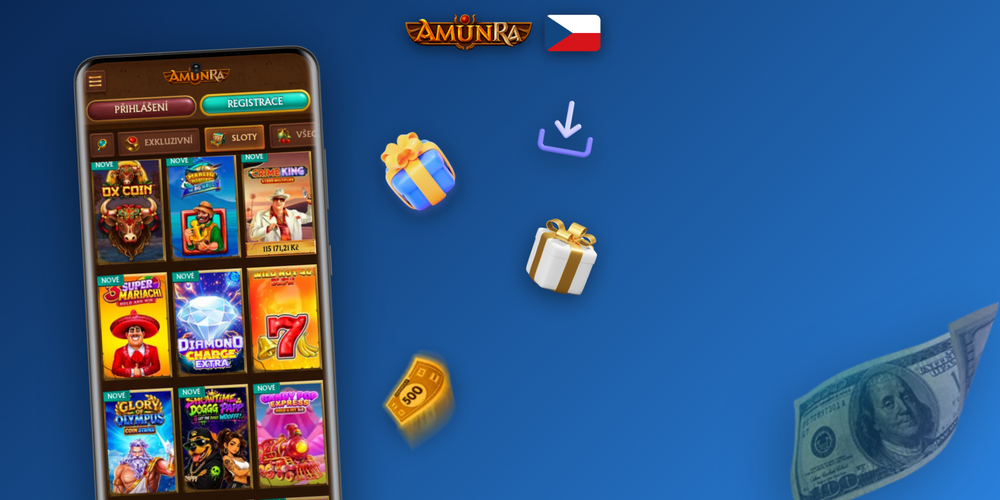 AmunRa Casino app na iPhonu i iPadu – kasinové hry a sportovní sázky pro iOS