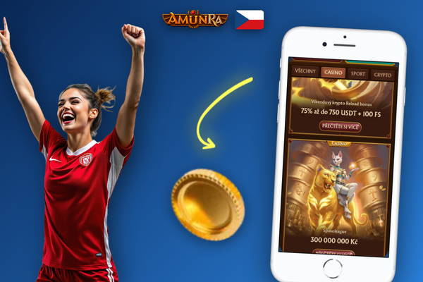 Srovnání standardní nabídky a navýšeného bonusu s promo kódem AmunRa Casino