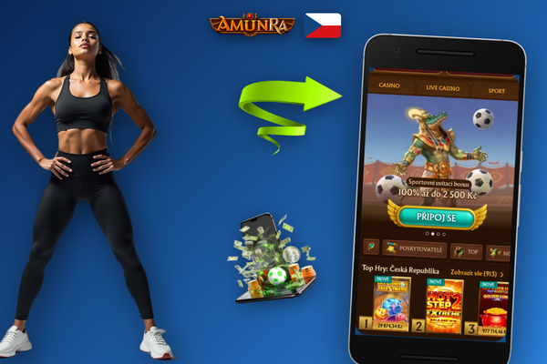 Stažení AmunRa Casino APK z oficiálního webu kasina pomocí tlačítka nebo QR kódu