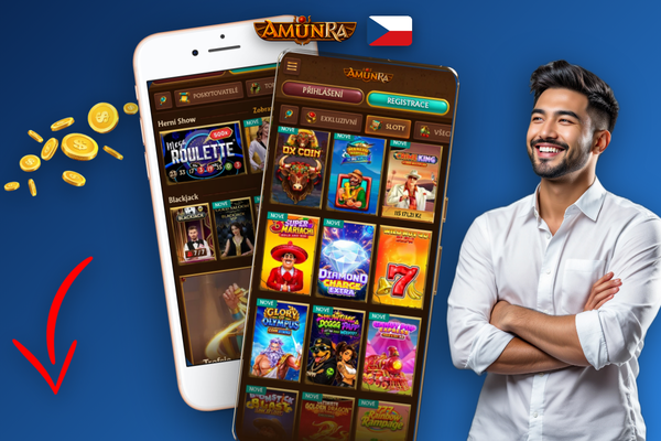 Srovnání nízké a vysoké volatility bankrollu v AmunRa Casino na grafu